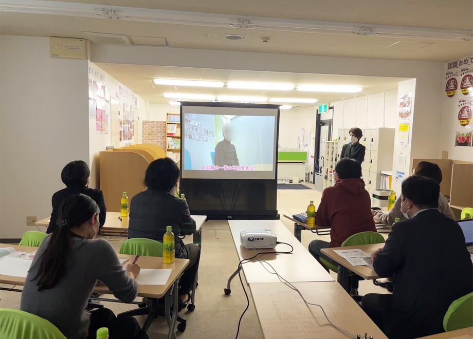 出張説明会の様子