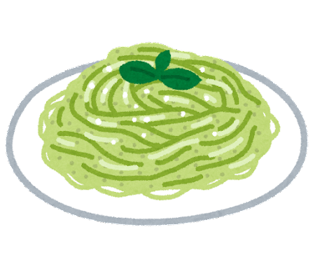 育てたバジルで、Pasta al pesto genovese！のイメージ画像