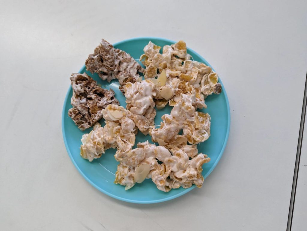 レンジで簡単マシュマロフレークづくりのイメージ画像