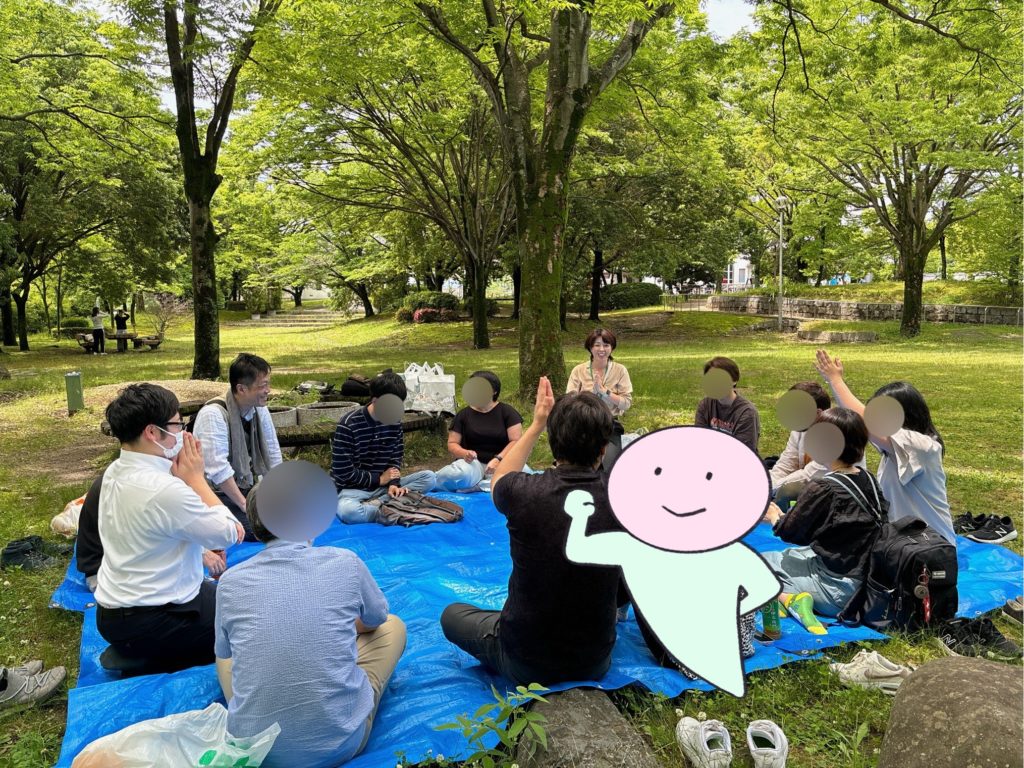 初夏のピクニックのイメージ画像