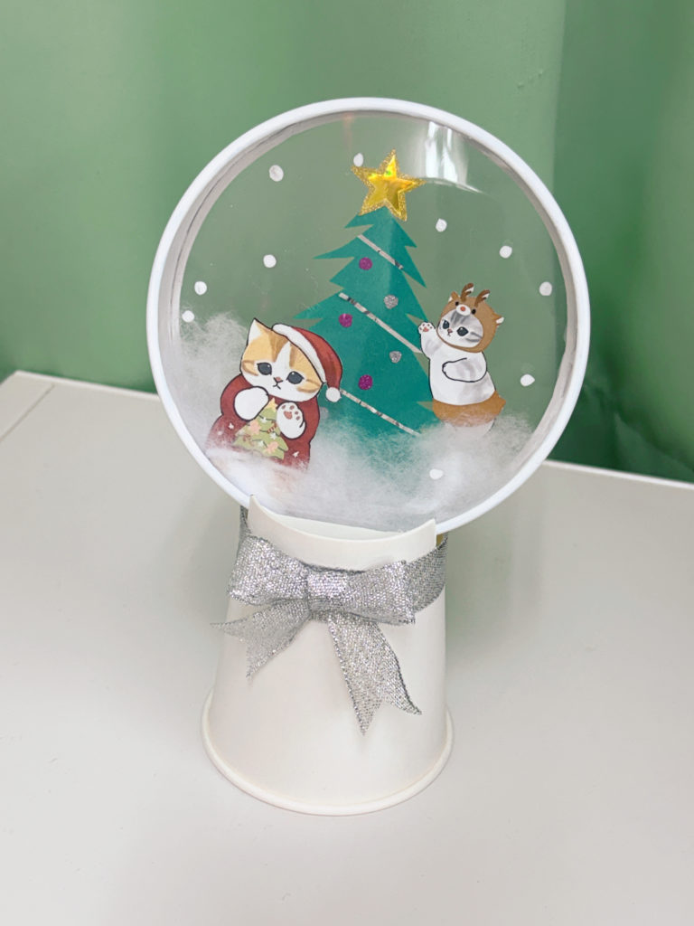 ❄️6Pチーズの箱でつくるスノードーム ワーク案内🧊のイメージ画像