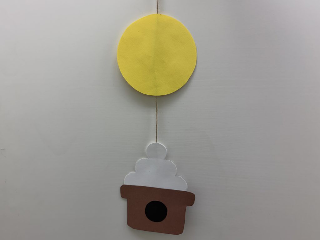 毎月の「モビール作り」🎨｜計画・分担・協力して完成を目指しますのイメージ画像